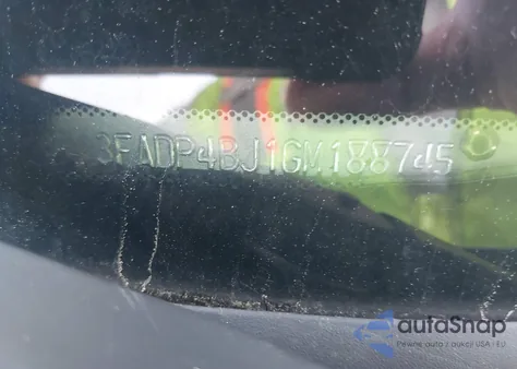 2016 Ford Fiesta Se из США, поврежденный, VIN 3FADP4BJ1GM188745